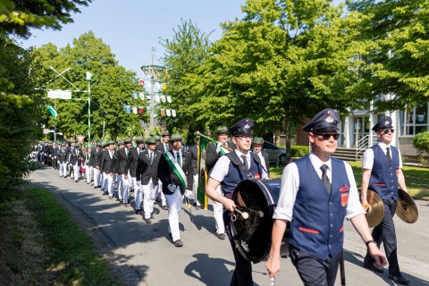 Schützenfest in Vellern am ersten Juniwochenende