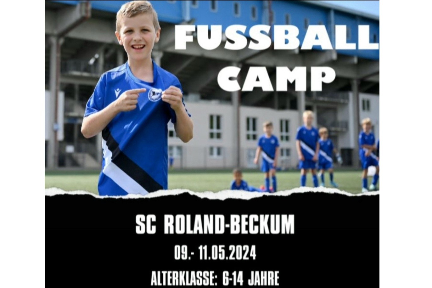 Fußballcamp vom SC Roland