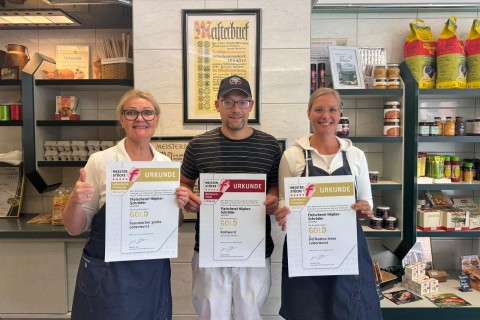 Fleischerei Höpker-Schröder aus Beckum holt 3 mal Gold