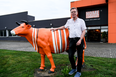 Das Traditionsmöbelhaus Berkemeier Home Company in Beckum schließt