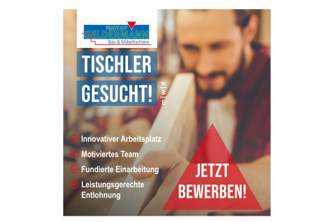 Tischler (m/w/d)