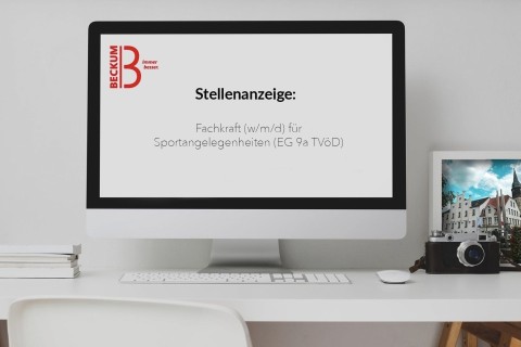 Stadt Beckum sucht Fachkraft (m/w/d) für Sportangelegenheiten