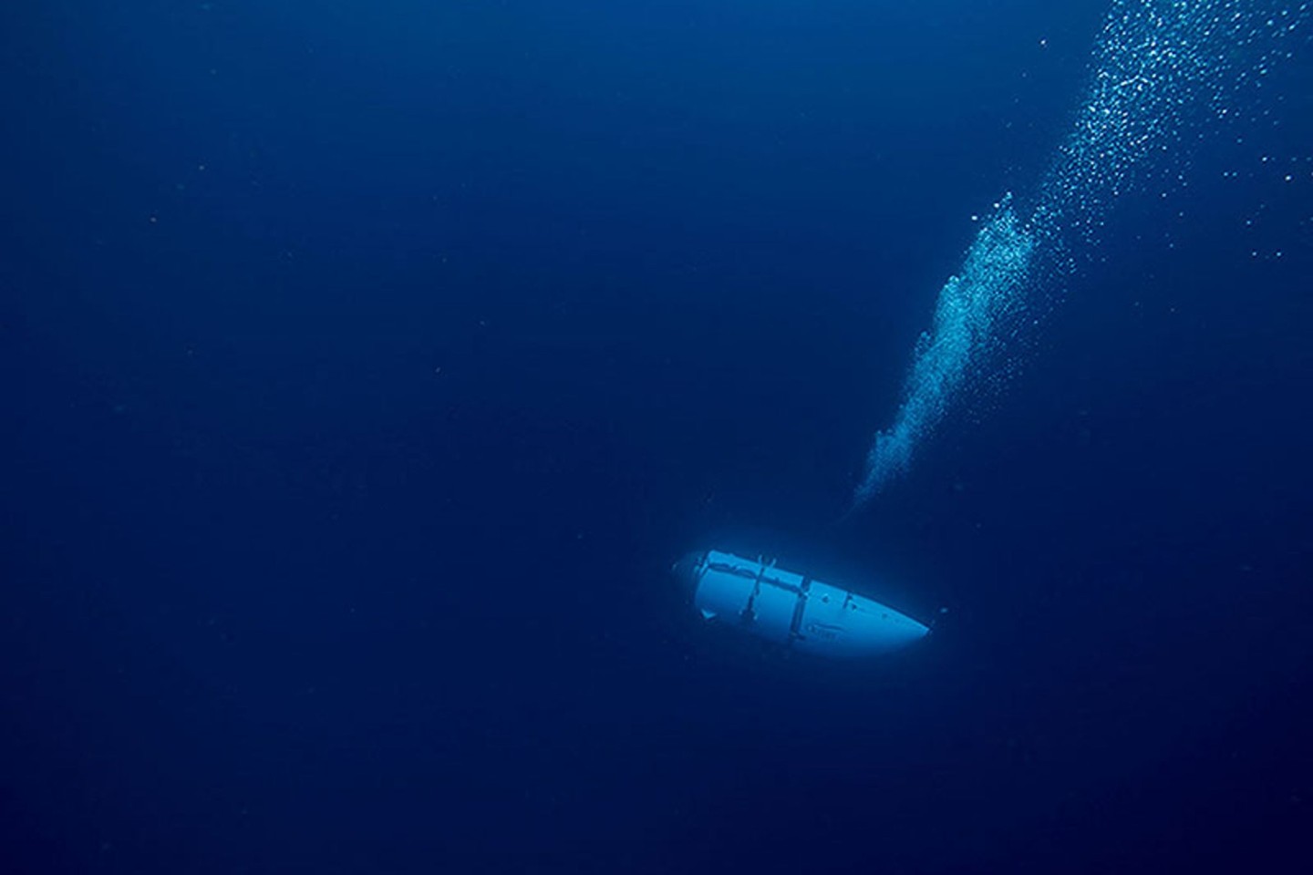 Das verschollene Tauchboot «Titan». Die Suchaktion läuft noch immer auf Hochtouren.