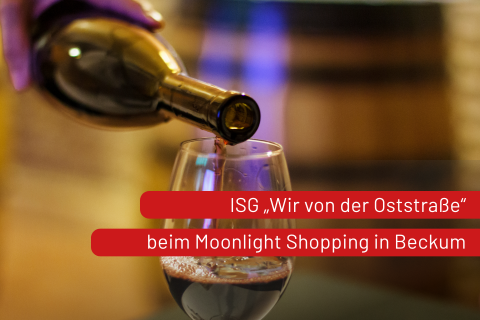 ISG Wir von der Oststraße beim Moonlight Shopping in Beckum