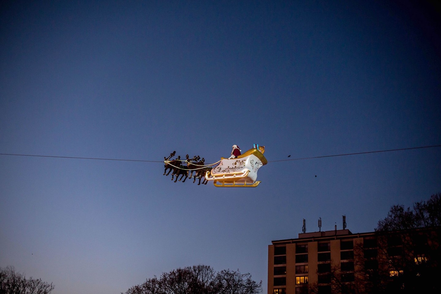 Der Weihnachtsmann bekommt bald wieder alle Hände voll zu tun.