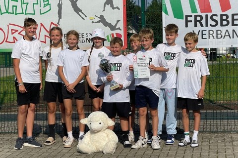 U14 deutscher Vizemeister im Ultimate Frisbee aus Beckum