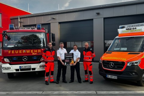 Einweihung des neuen Feuerwehrgerätehauses in Neubeckum