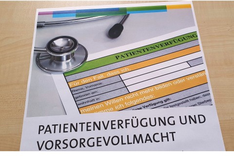 Vortrag in der VHS Beckum: Patientenverfügung und Vorsorge